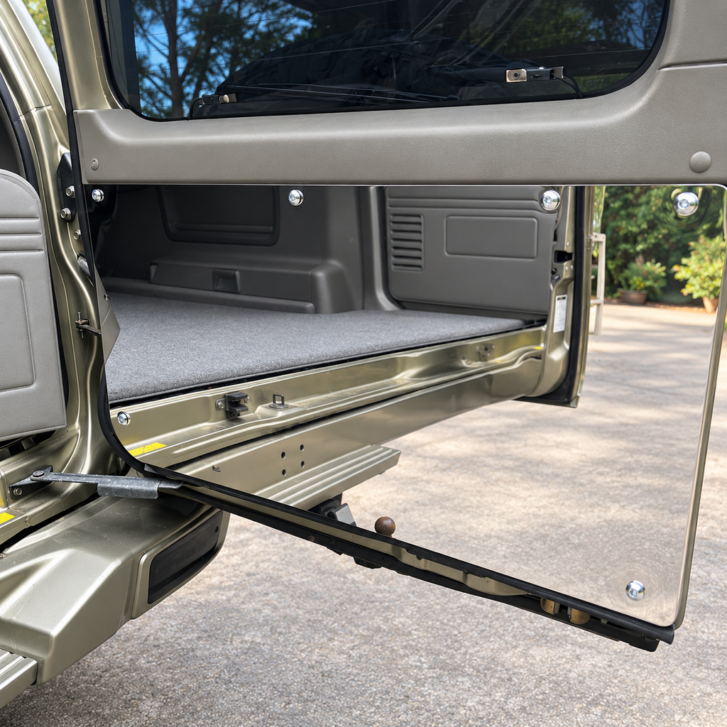 GU Patrol Stainless Barn Door Cards & Rear Sill