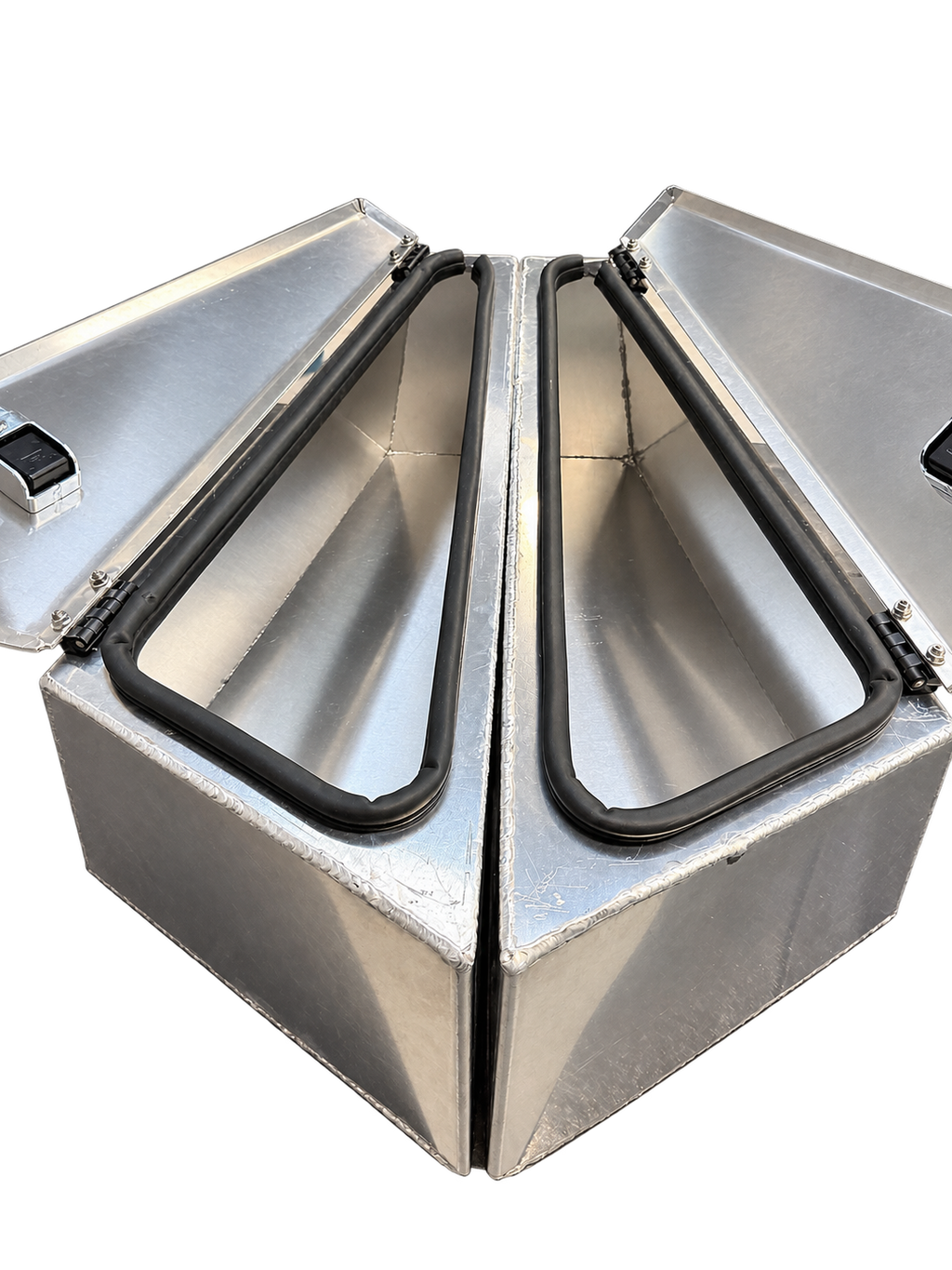 Tapered Under-Tray Storage Boxes — Pair