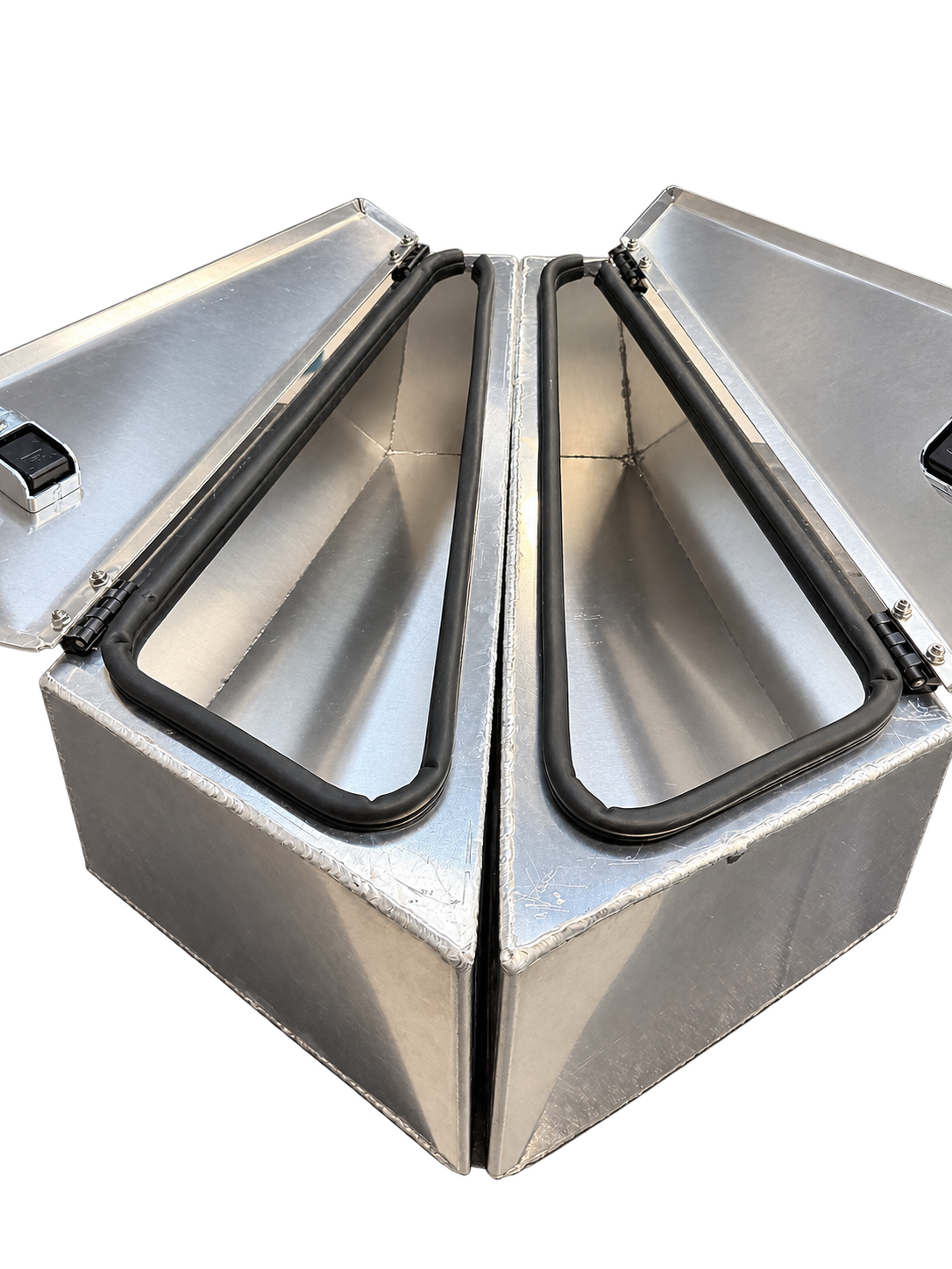 Tapered Under-Tray Storage Boxes — Pair
