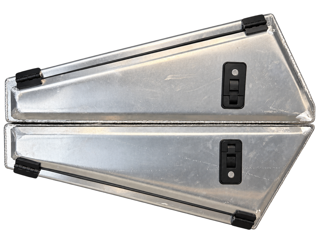 Tapered Under-Tray Storage Boxes — Pair
